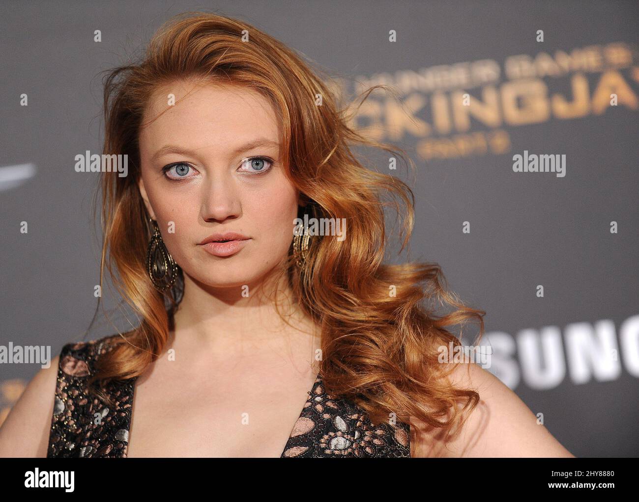 Jacqueline Emerson 'The Hunger Games: Mocking Jay - part 2' première tenue à Los Angeles au Microsoft Theatre. Banque D'Images