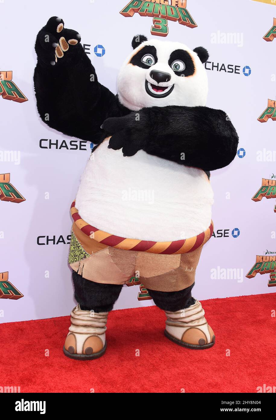 15 janvier 2016 Hollywood, ca. Po 'Kung Fu Panda 3' première mondiale au TCL Chinese Theatre po 'Kung Fu Panda 3' première mondiale au TCL Chinese Theatre Banque D'Images