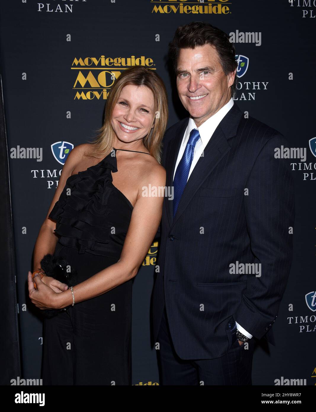 Ted mcginley and wife gigi rice Banque de photographies et d’images à ...