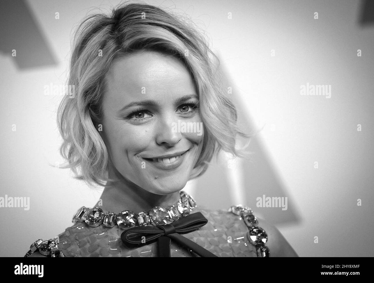 Rachel McAdams participant aux Oscars nominés déjeuner tenu au Beverly Hilton Hotel, Beverly Hills, Los Angeles. Banque D'Images