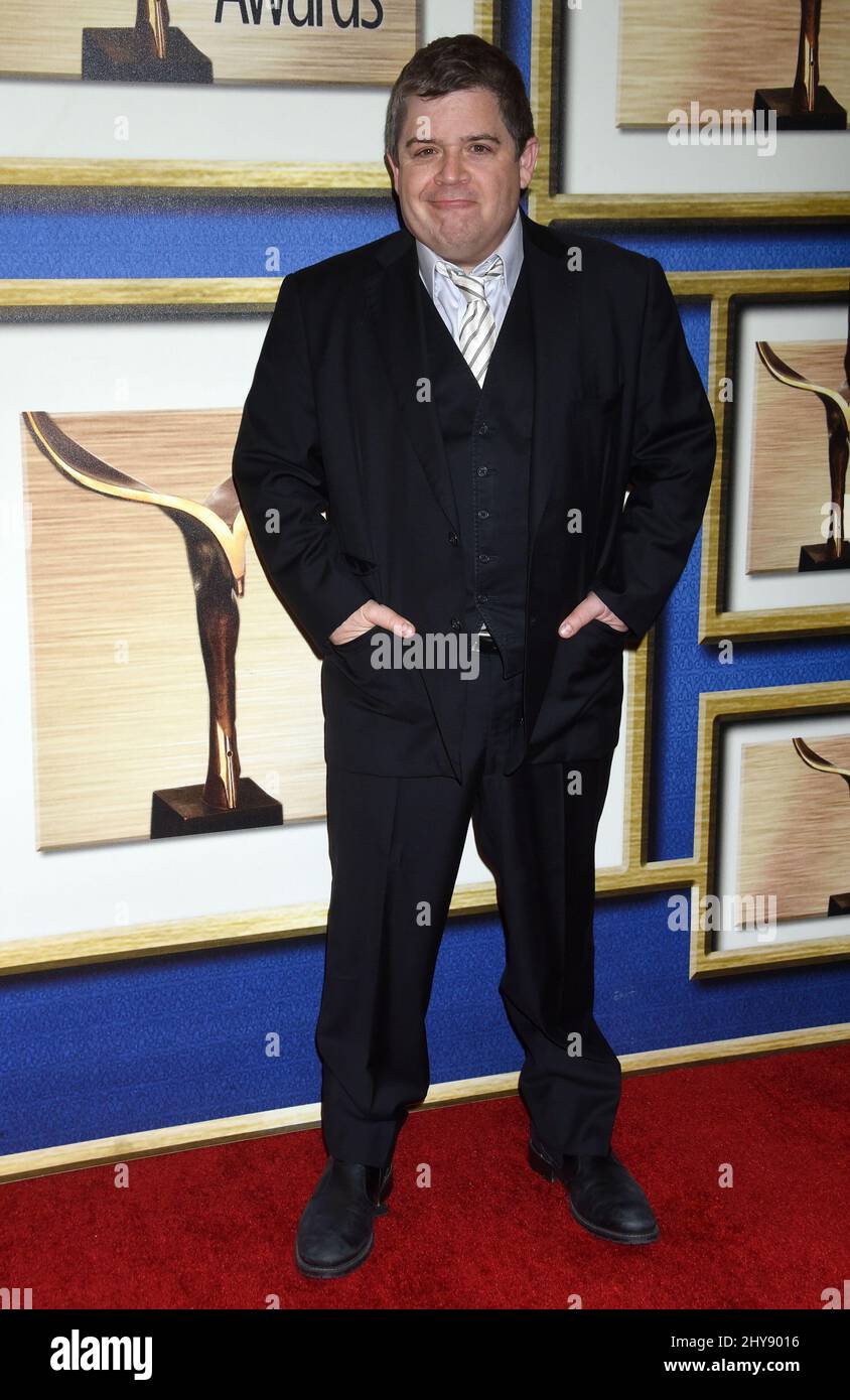 Patton Oswalt a assisté aux Writers Guild Awards 2016 qui se sont déroulés au Hyatt Regency Century Plaza Hotel à Los Angeles, États-Unis. Banque D'Images