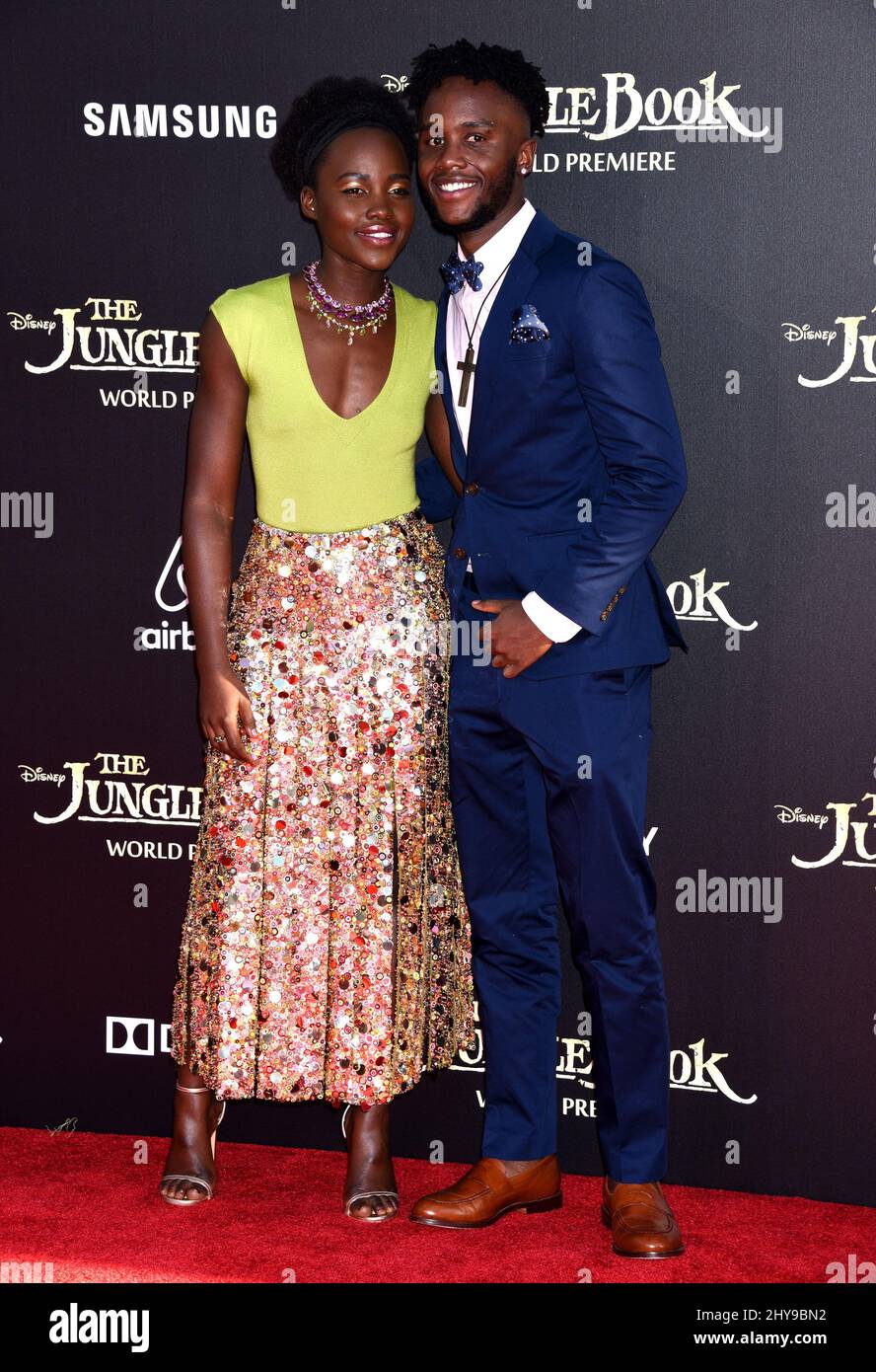 Lupita Nyong o Et Son Mari Lupita nyongo and peter nyongo Banque de photographies et d'images à haute  résolution - Alamy