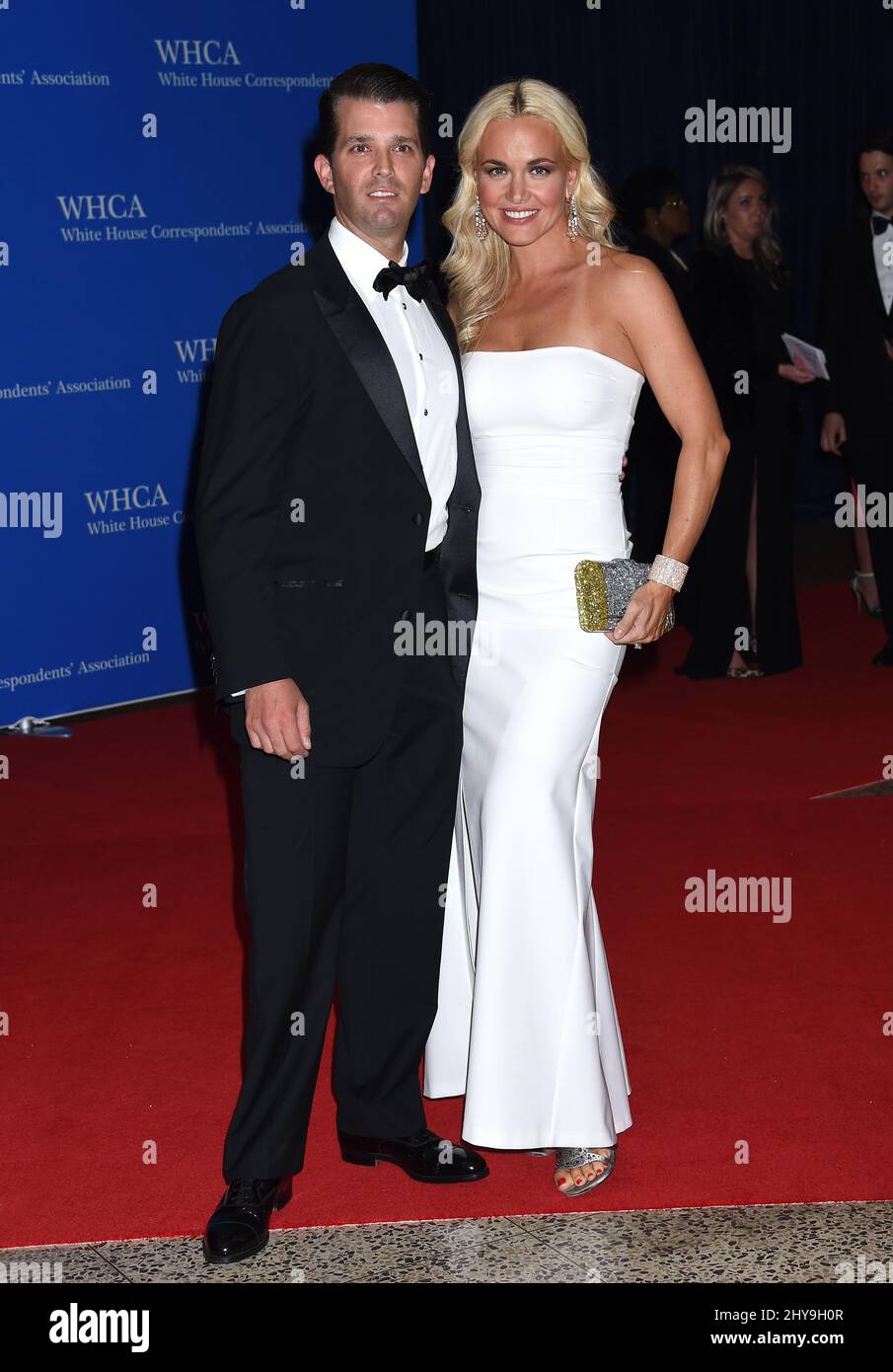 Donald Trump Jr & Vanessa l'Association des correspondants de la Maison-Blanche de Donald Trump tenue au Washington Hilton Banque D'Images