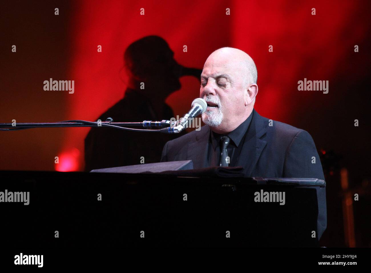 Billy Joel en concert à la T-Mobile Arena de Las Vegas, États-Unis. Banque D'Images