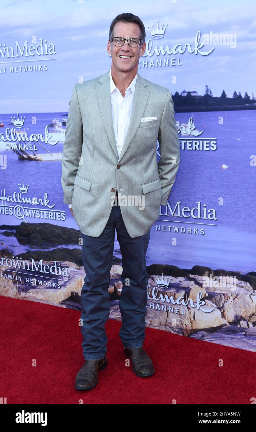 James Denton participant à la fête de l'été 2016 de Hallmark Channel, qui s'est tenue dans une résidence privée à Los Angeles, en Californie. Banque D'Images