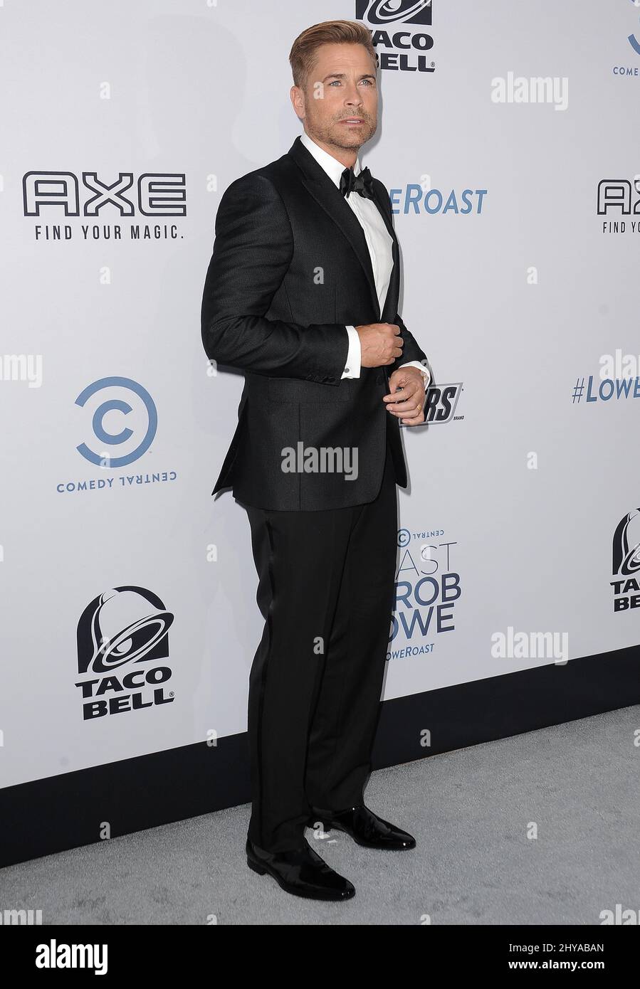 Rob Lowe arrive pour la « comédie centrale de Rob Lowe » qui s'est tenue aux STUDIOS SONY Pictures, Culver City, Los Angeles, le 27 août 2016. Banque D'Images