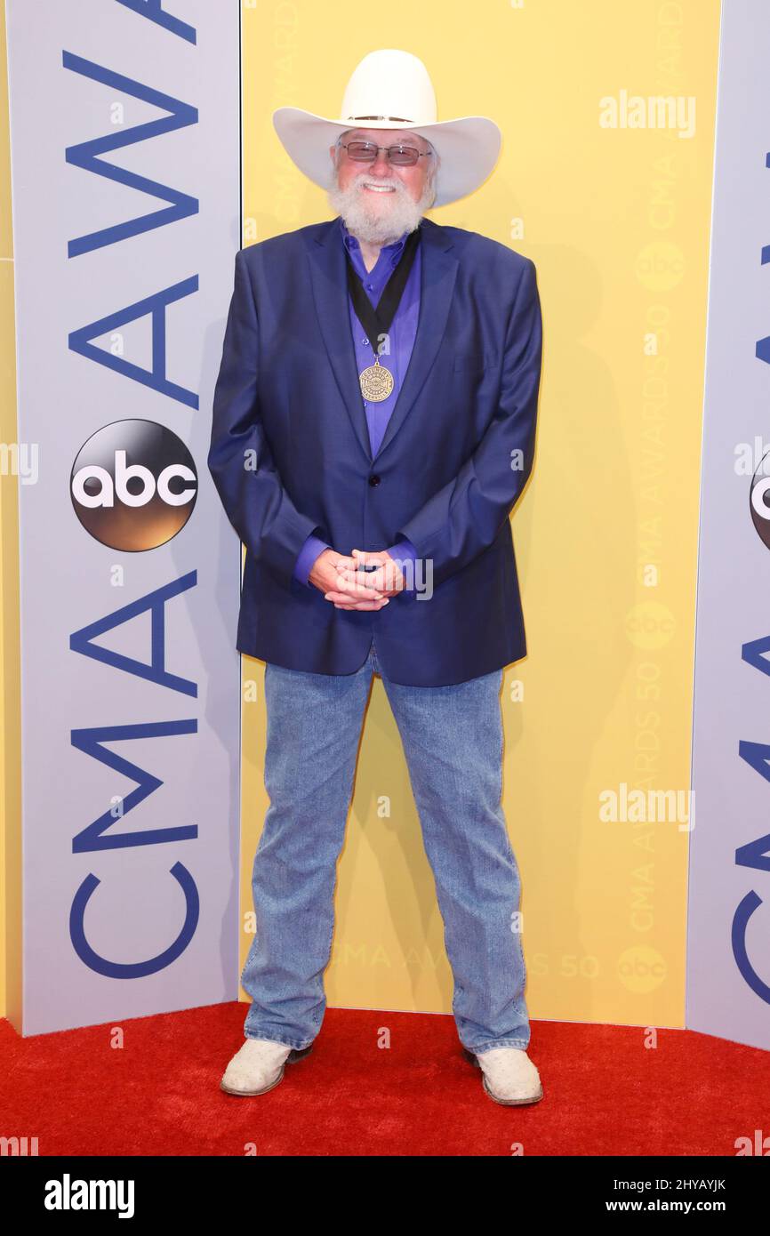 Charlie Daniels participe aux Prix annuels CMA 50th qui se tiennent à la Bridgestone Arena Banque D'Images