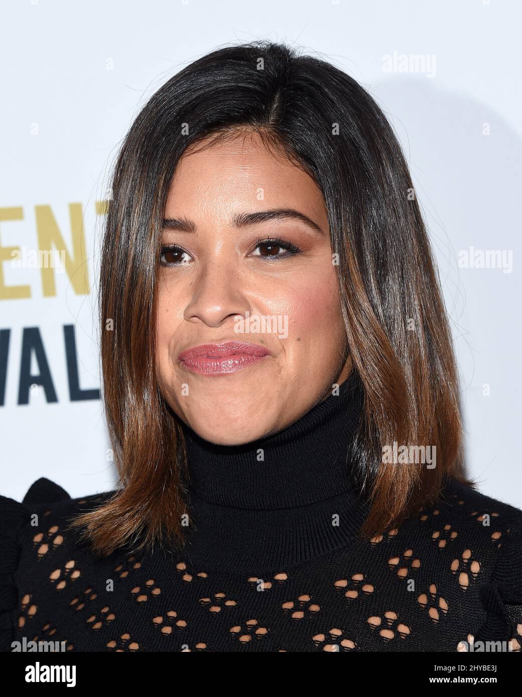 Gina Rodriguez arrive au Festival annuel du film Moet moment 2nd, un
