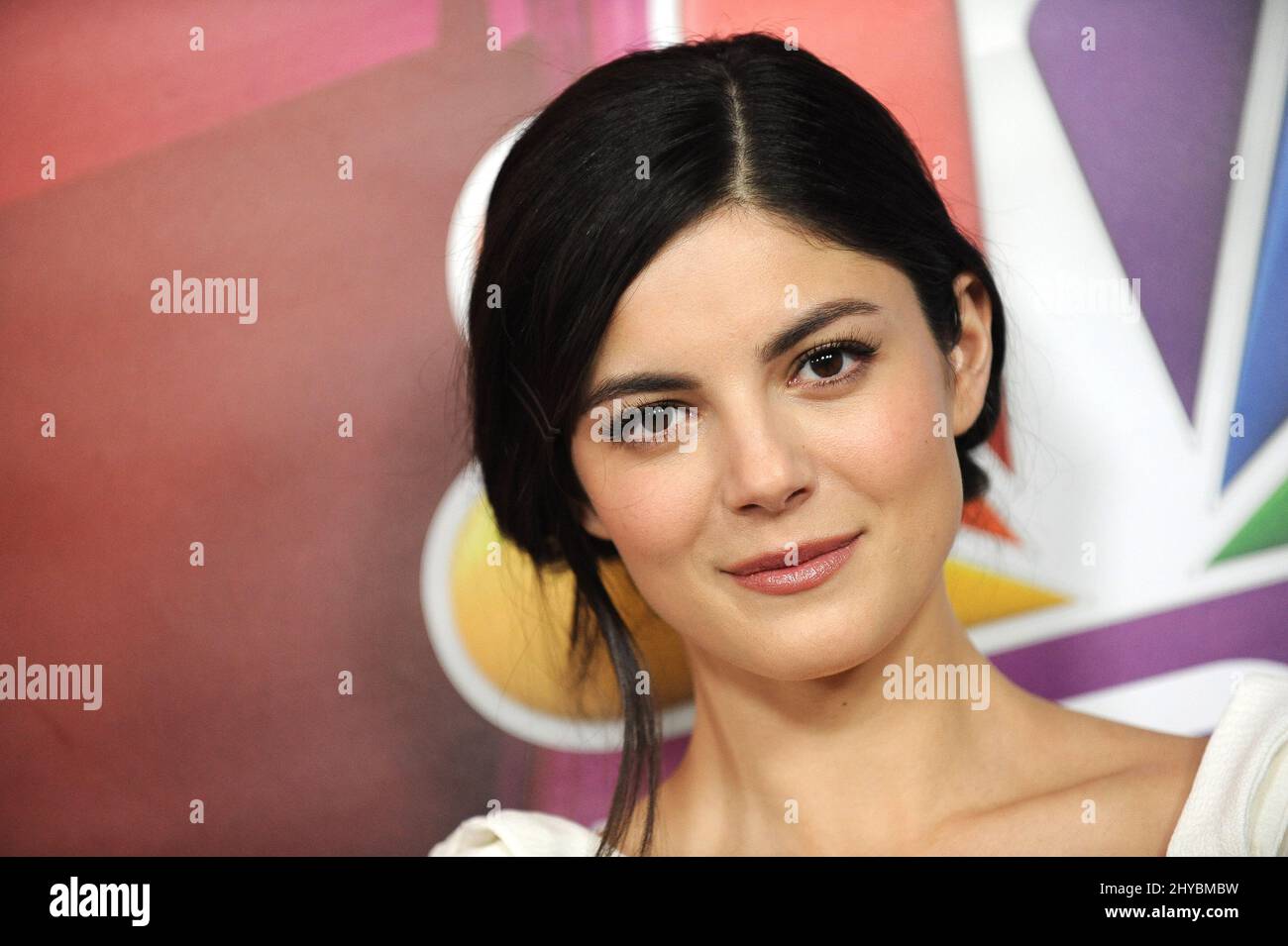 Monica Barbaro participant au NBCUniversal Press Tour jour 2 qui s'est tenu à l'hôtel Langham Huntington en Californie, aux États-Unis Banque D'Images