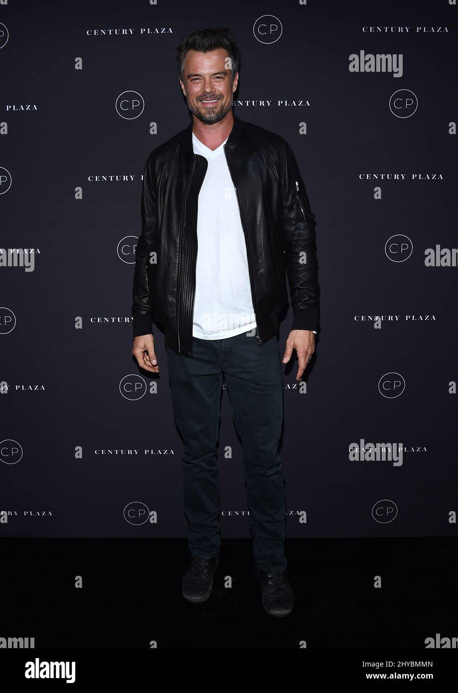 Josh Duhamel arrive pour le Century Plaza Dévoilement qui s'est tenu à l'hôtel Century Plaza, le 19th janvier 2017 Banque D'Images