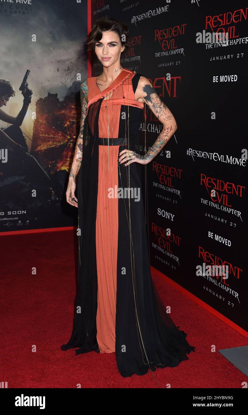 Los Angeles premiere of 'Resident Evil: The Final Chapter