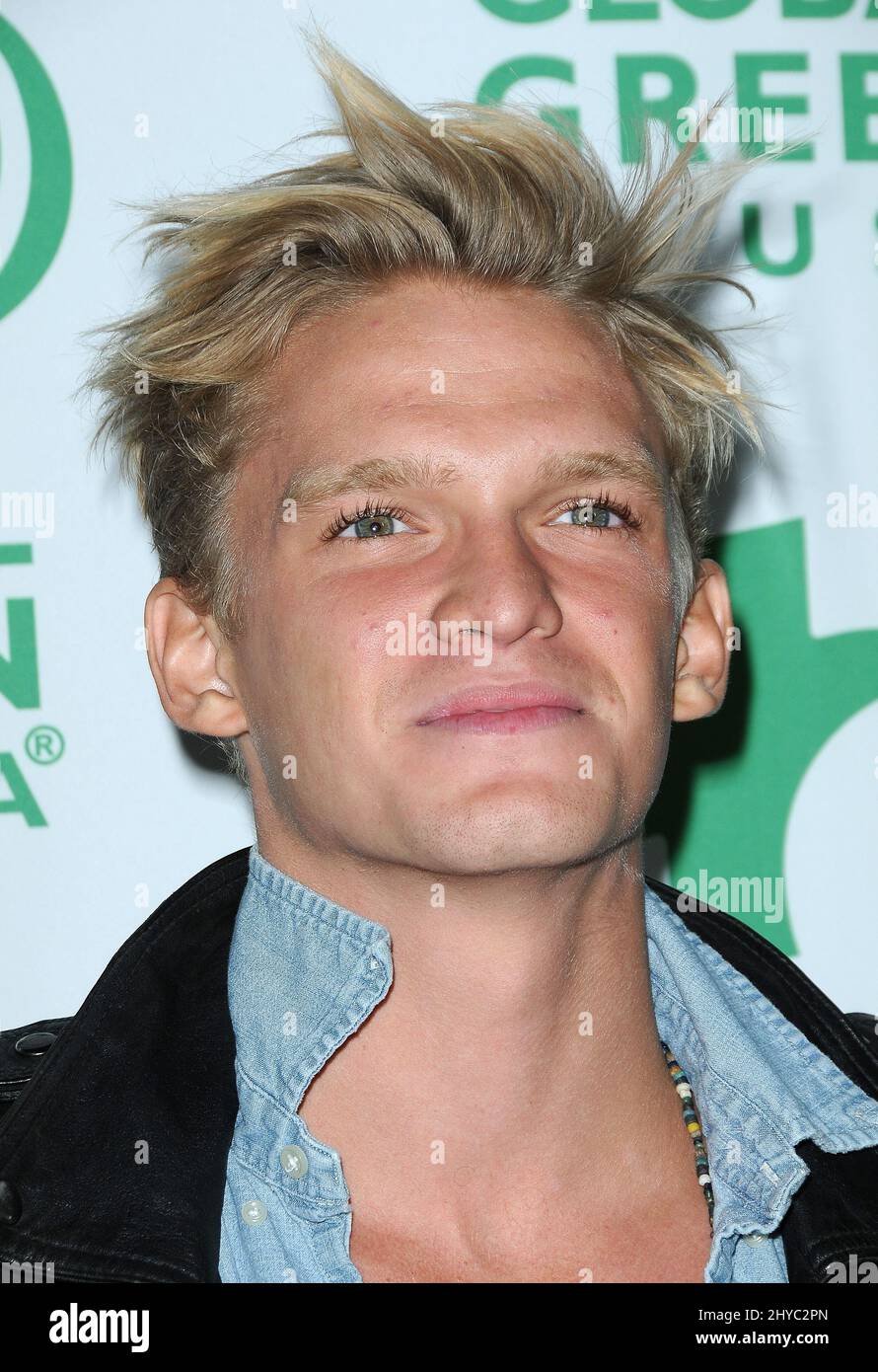 Cody Simpson participe au Gala annuel mondial vert pré-Oscar 14th qui s'est tenu à Avalon Hollywood, aux États-Unis. Banque D'Images