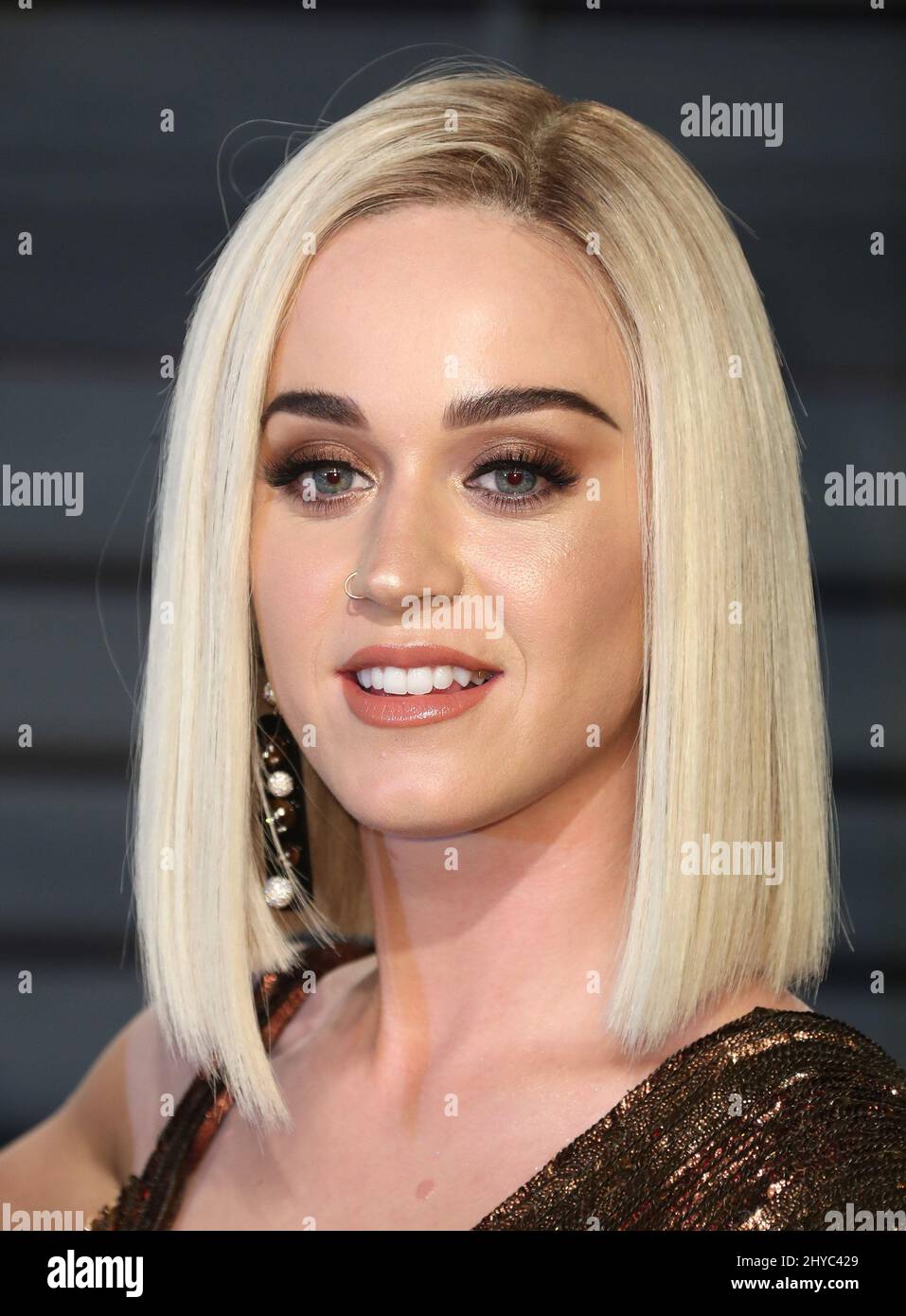 Katy Perry au 2017 Vanity Fair Oscar Party organisé par Graydon carter au Wallis Annenberg Center for the Performing Arts Banque D'Images