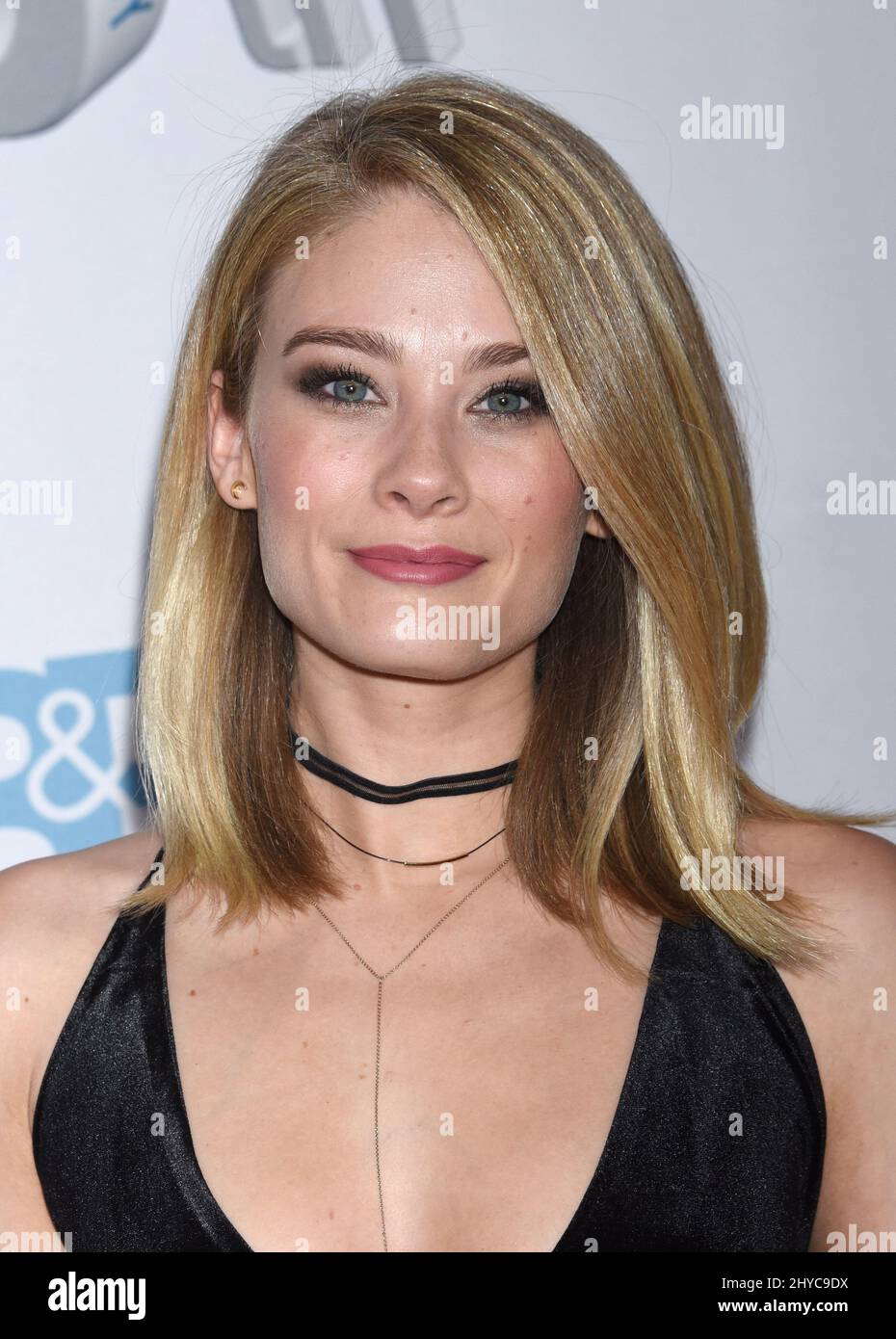 Kim Matula arrive au Bold et à la belle fête d'anniversaire de 30th qui a eu lieu dans les cafétérias de Clifton, Los Angeles, le 18 mars 2017 Banque D'Images