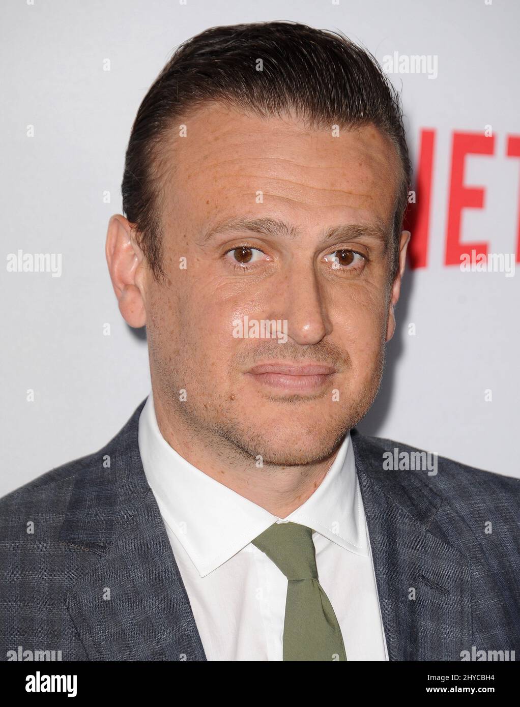 Jason Segel participe à la projection spéciale « The Discovery » au Vista Theatre de Los Angeles, aux États-Unis Banque D'Images