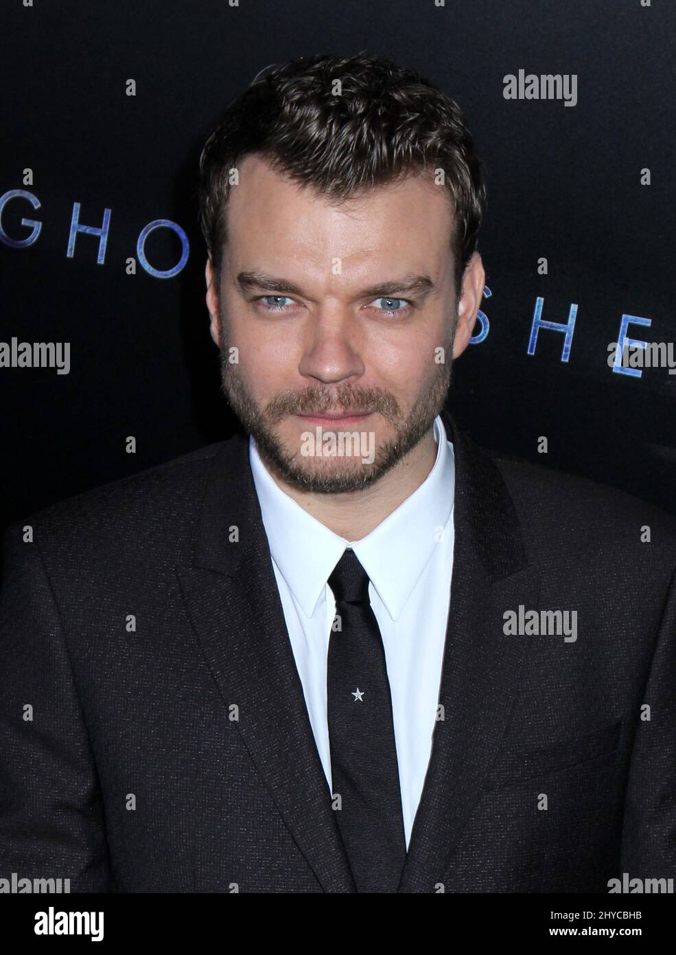 Pilou Asbaek assistant au « Ghost in the Shell » New qui s'est tenu à AMC Lincoln Square à New York, États-Unis Banque D'Images