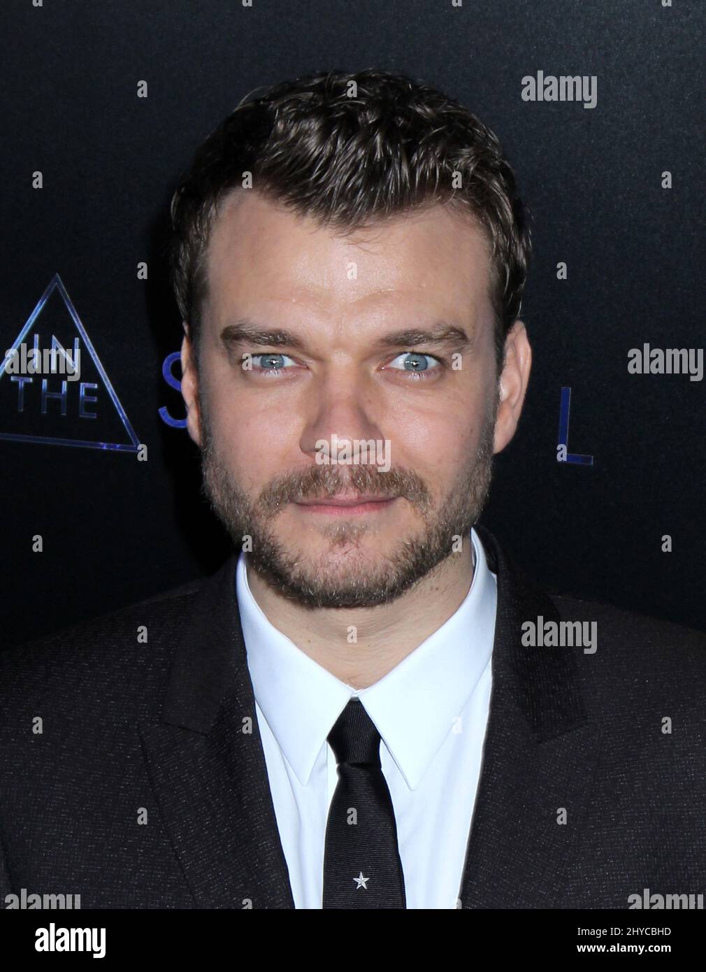 Pilou Asbaek assistant au « Ghost in the Shell » New qui s'est tenu à AMC Lincoln Square à New York, États-Unis Banque D'Images