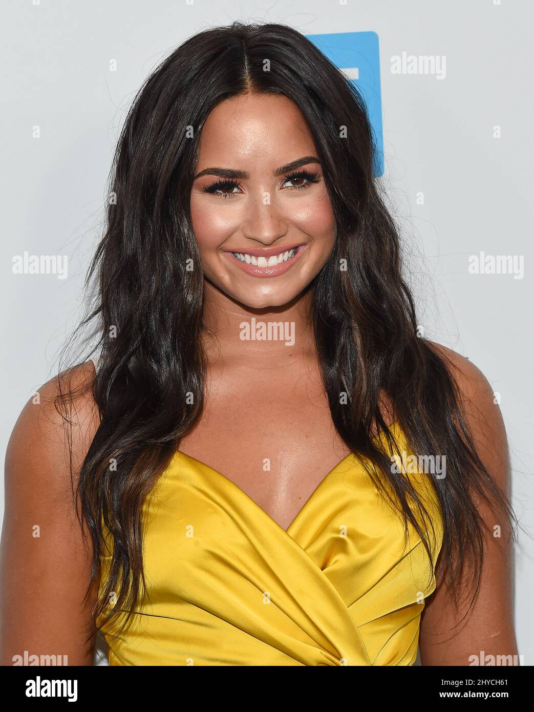 Demi Lovato participant À LA FÊTE DE LA WE qui s'est tenue au Forum de Los Angeles, États-Unis Banque D'Images
