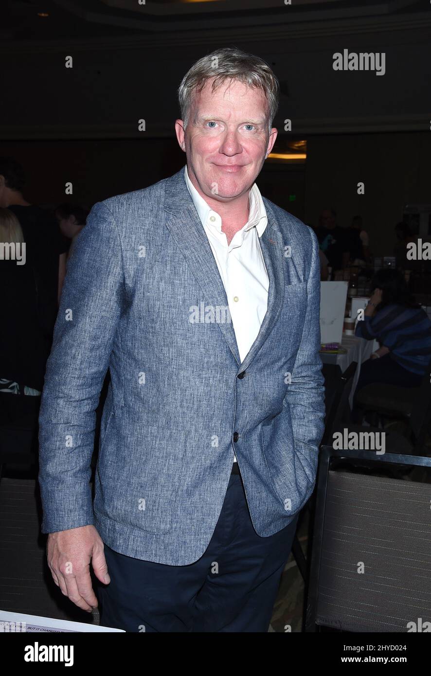 Anthony Michael Hall assister au spectacle hollywoodien qui s'est tenu à l'hôtel Westin LAX Banque D'Images