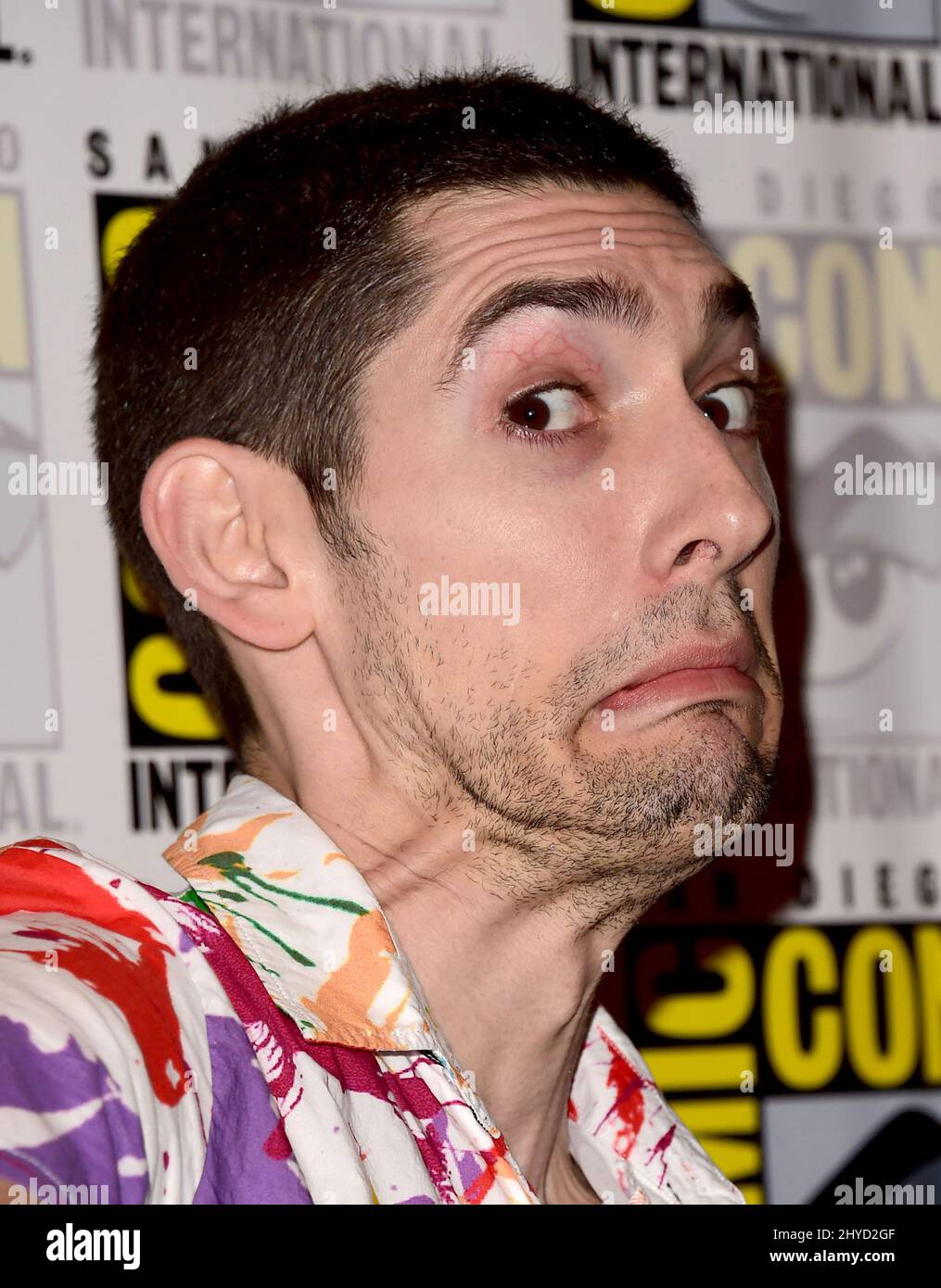 Max Landis assiste à la distribution de « l'agence de détective holistique de la BBC America » au Comic-con 2017 qui s'est tenu au Hilton Bayfront Hotel Banque D'Images