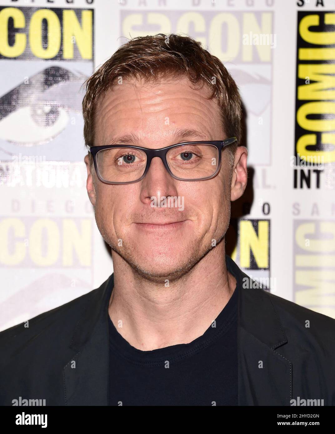 Alan Tudyk assistant à la distribution de l'agence de détective holistique de la BBC America au Comic-con 2017 qui s'est tenu au Hilton Bayfront Hotel Banque D'Images