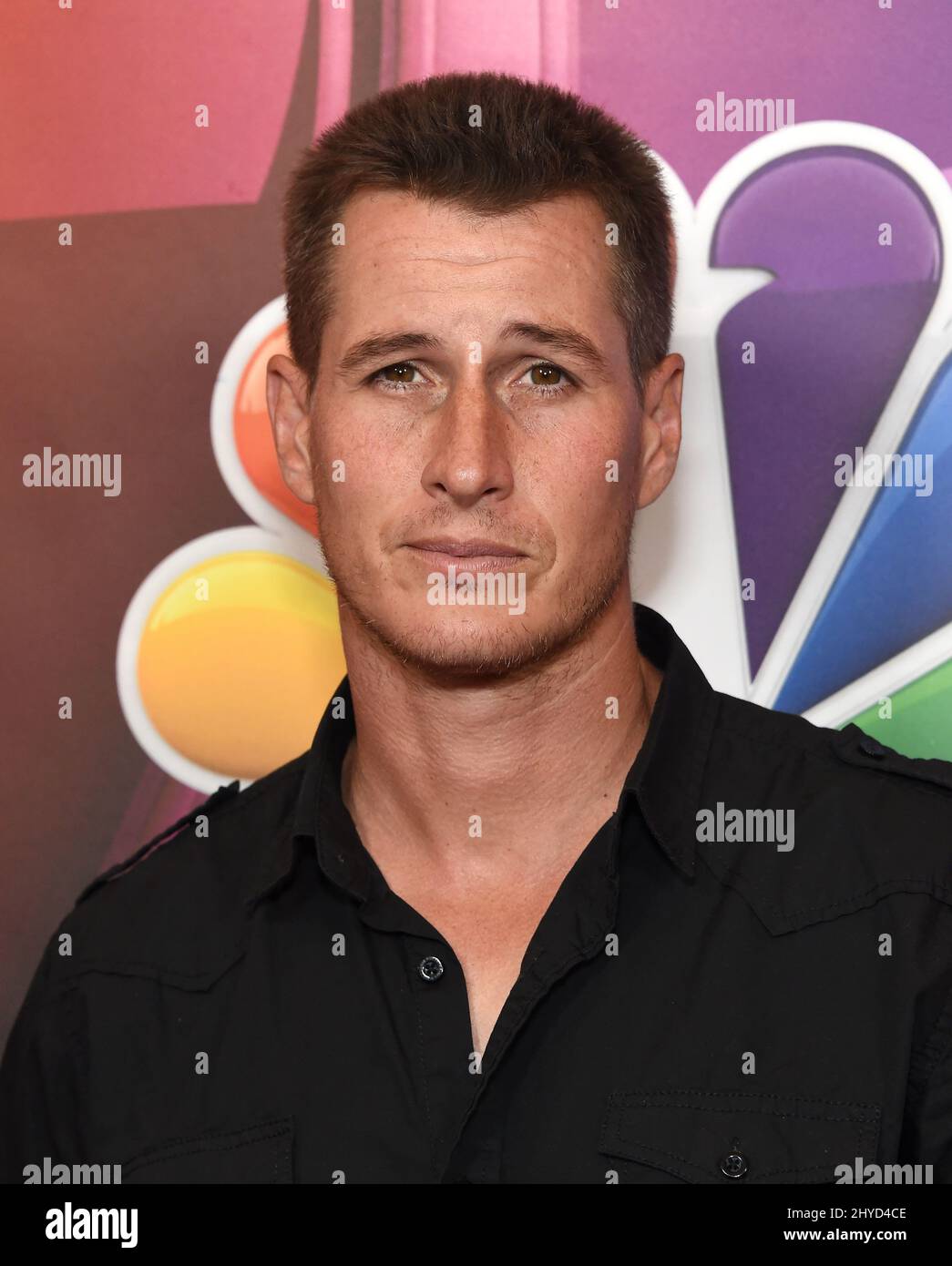 Brendan Fehr arrive à la NBC TCA Summer Press Tour 2017 qui s'est tenu à l'hôtel Beverly Hilton. Banque D'Images