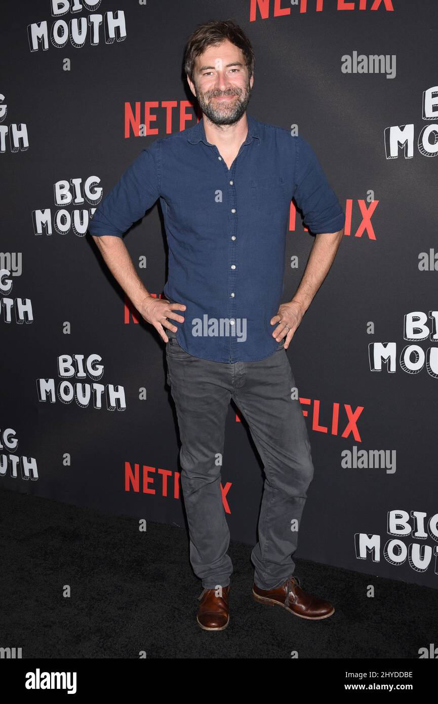 Mark Dupass 'Big Mouth' première partie tenue au Line Hotel Banque D'Images