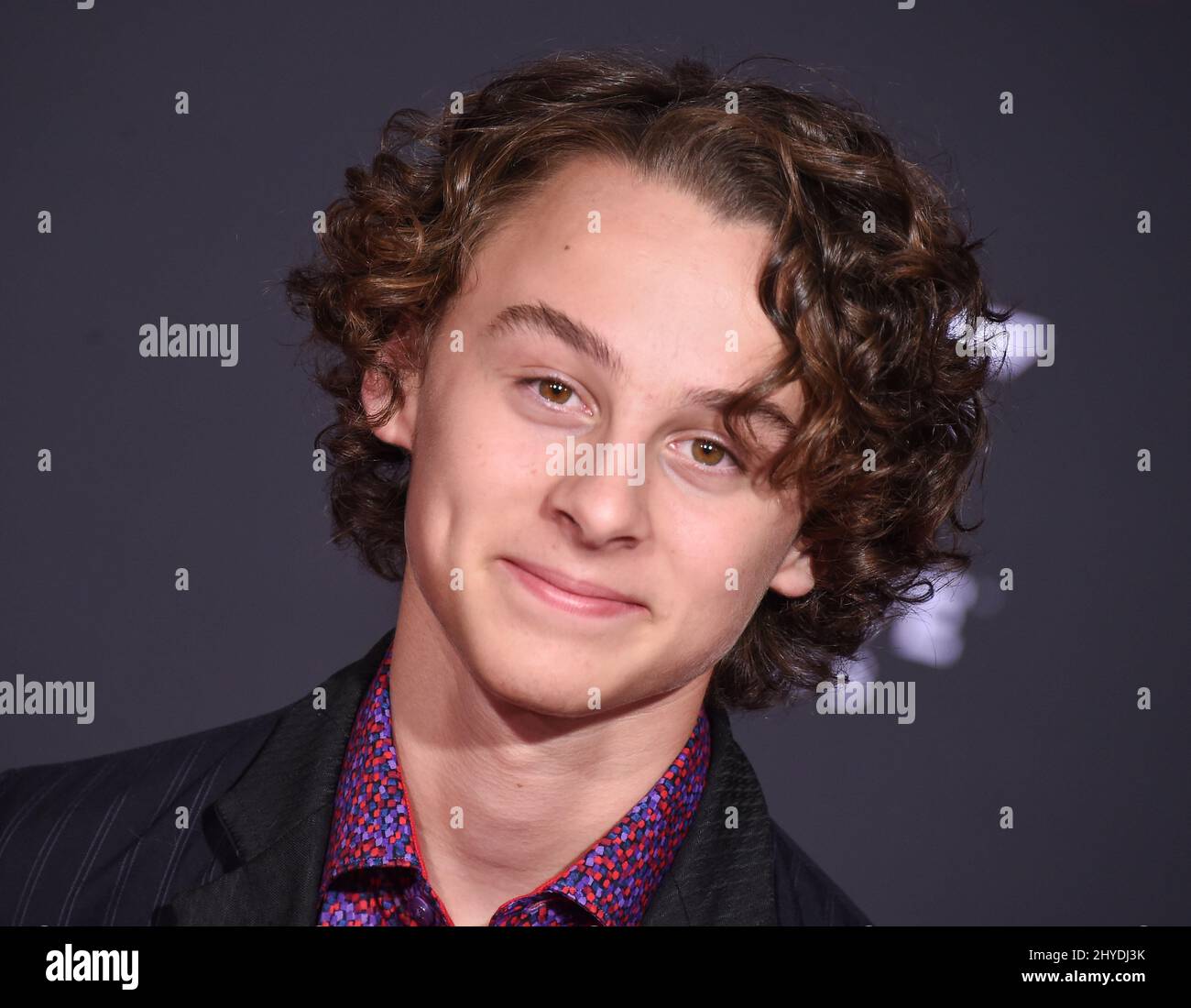 Wyatt Oleff assistant à la première mondiale de Marvel, « Thor: Ragnarok », au théâtre El Capitan Banque D'Images