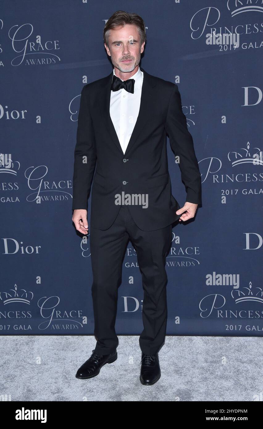 Sam Trammel participant au Gala des prix Princess Grace 2017 Banque D'Images
