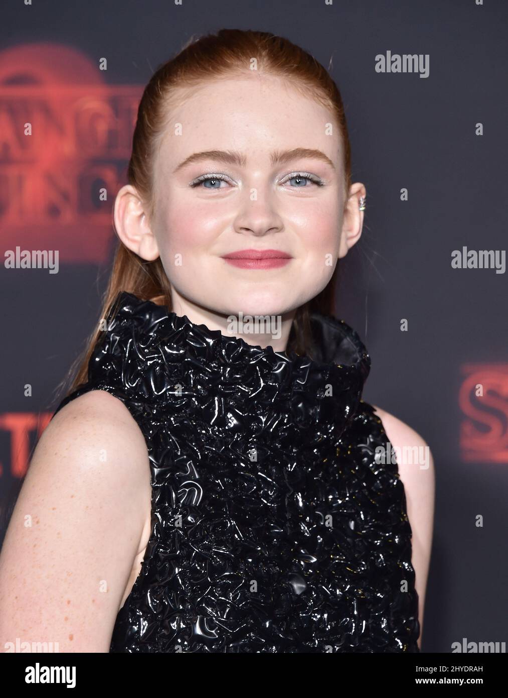 Sadie Sink participe à l'événement de création Singer Things 2 de Netflix Banque D'Images