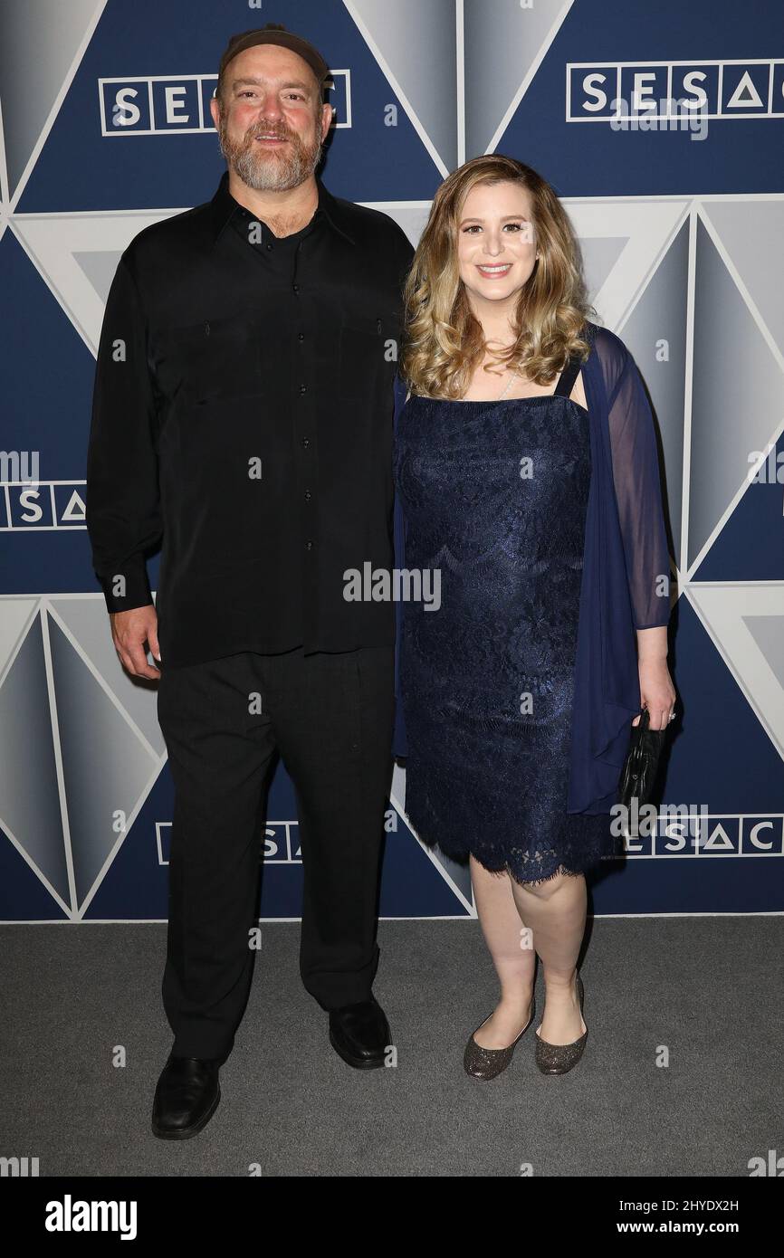 John carter Cash et Ana Cristina Cash aux SESAC Nashville Music Awards 2017 qui se tiennent au Country Music Hall of Fame and Museum le 5 novembre 2017 à Nashville, Tennessee Banque D'Images