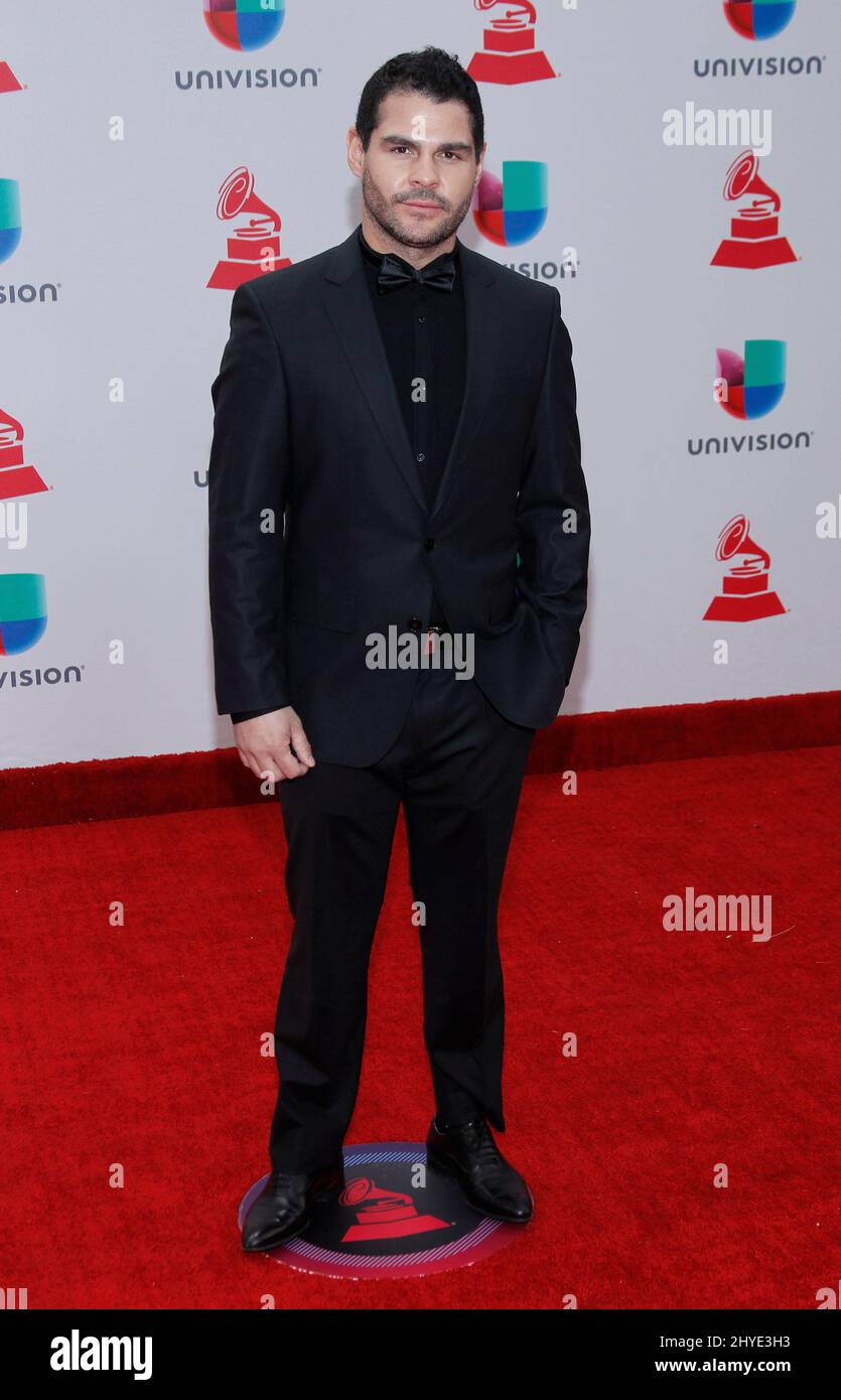 Marco de la O participant aux Oscars Latin Grammy 18th qui se sont tenus au MGM Grand Garden Arena le 16 novembre 2017 Banque D'Images