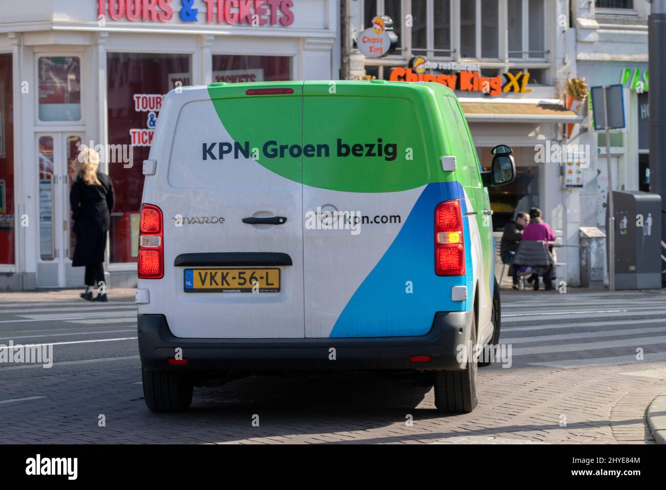 Backside KPN Company car à Amsterdam, pays-Bas 14-3-2022 Banque D'Images