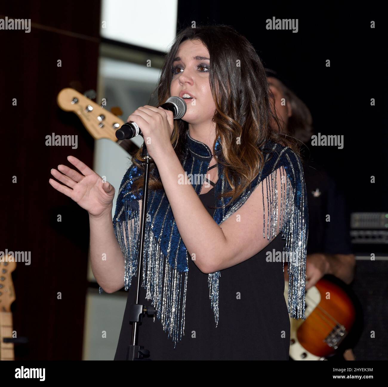 Kaylee Rutland sur scène lors du séminaire de radio country 2018 qui s'est tenu à l'hôtel Omni Nashville le 7 février 2018 à Nashville, TN Banque D'Images