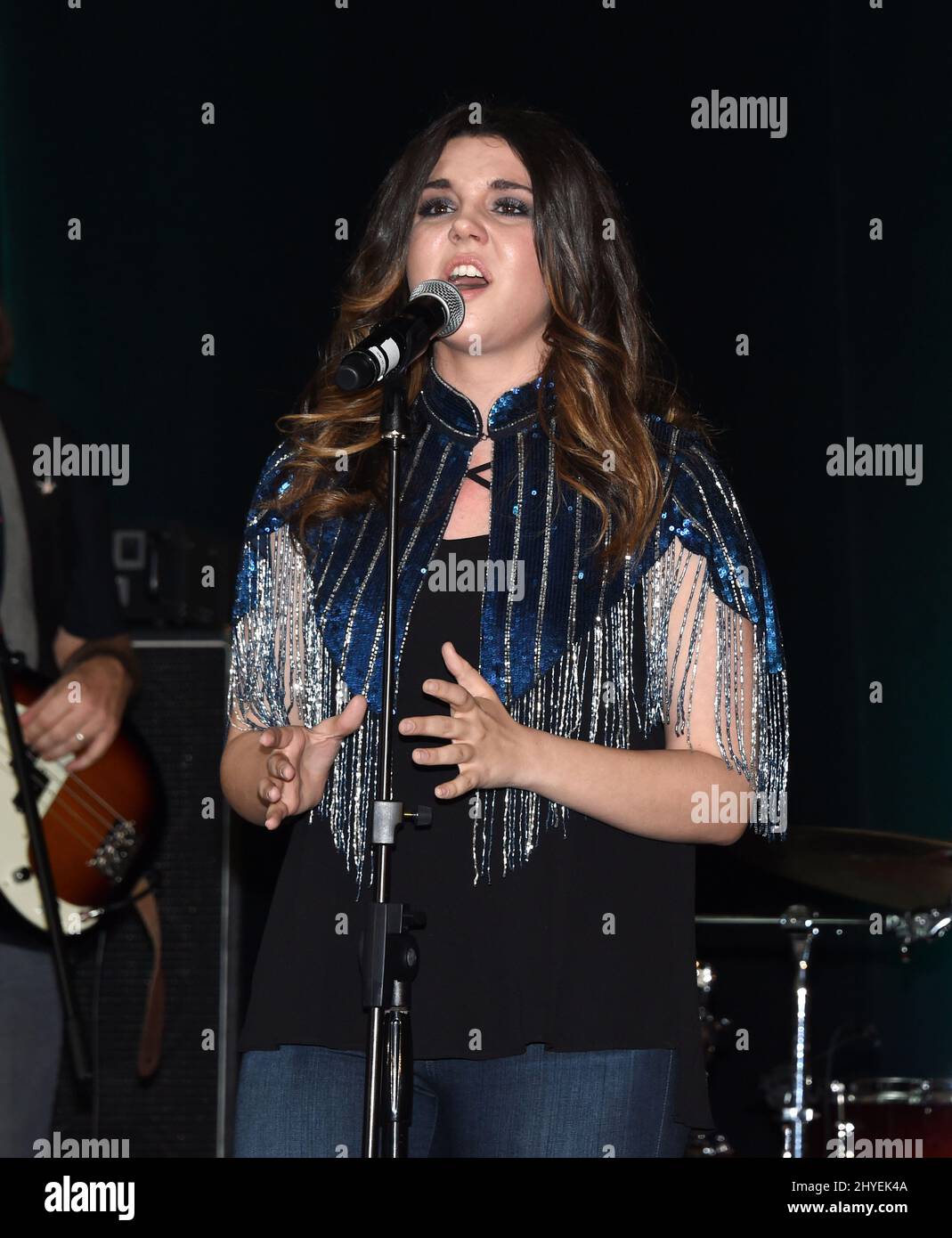 Kaylee Rutland sur scène lors du séminaire de radio country 2018 qui s'est tenu à l'hôtel Omni Nashville le 7 février 2018 à Nashville, TN Banque D'Images