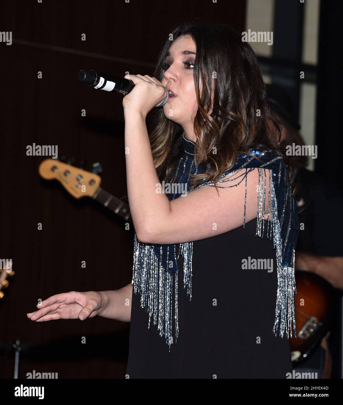 Kaylee Rutland sur scène lors du séminaire de radio country 2018 qui s'est tenu à l'hôtel Omni Nashville le 7 février 2018 à Nashville, TN Banque D'Images