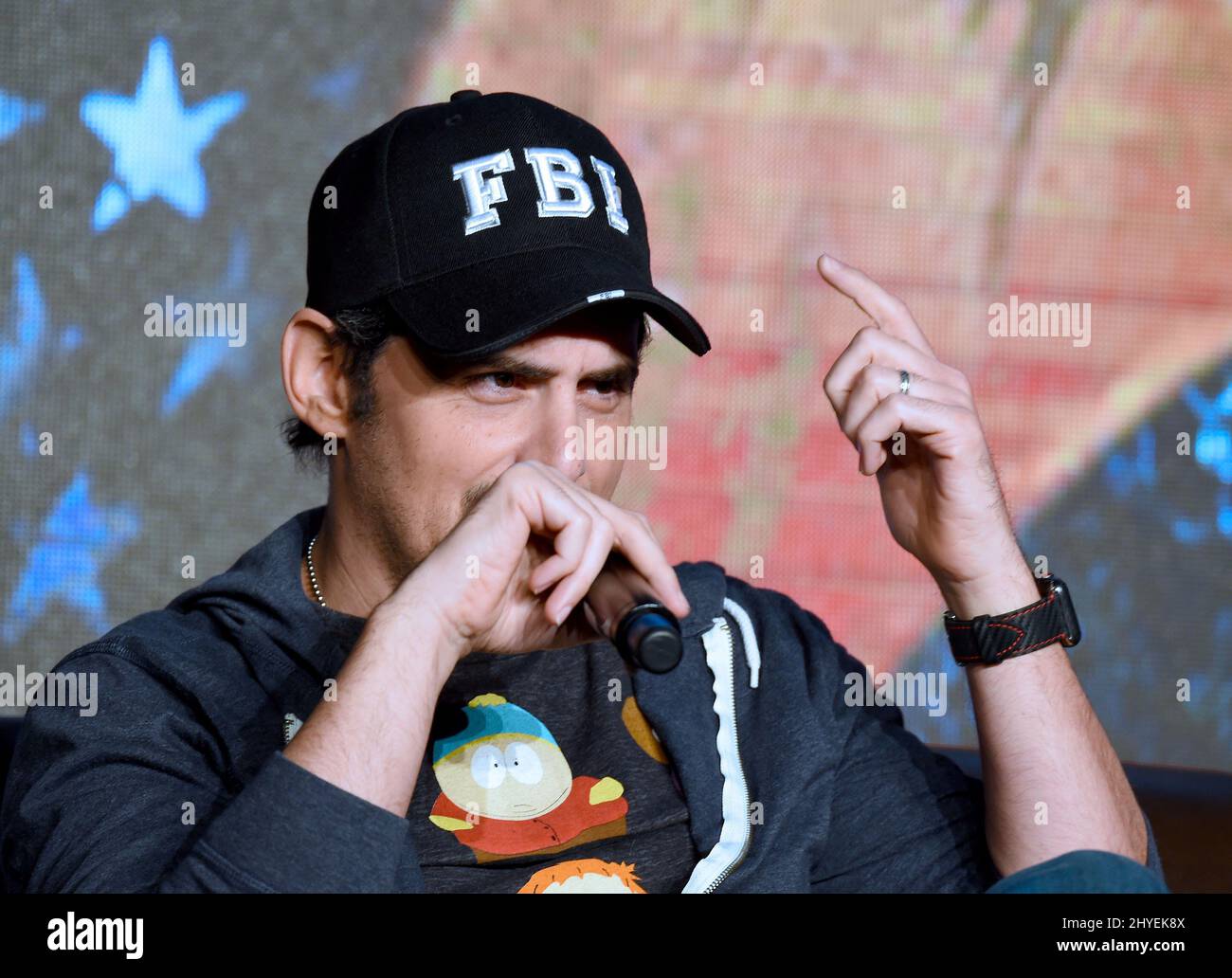 Brad Paisley parle de son avenir tout en continuant à honorer la tradition du pays pendant le Brad Paisley: The Art and the Artist au séminaire de radio de pays de 2018 tenu à l'hôtel Omni Nashville le 7 février 2018 à Nashville, TN Banque D'Images