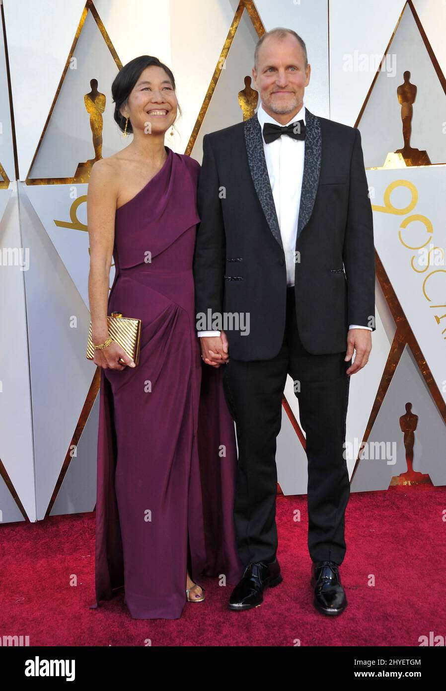 Woody Harrelson assiste aux Academy Awards 90th qui se tiennent au Dolby Theatre Banque D'Images