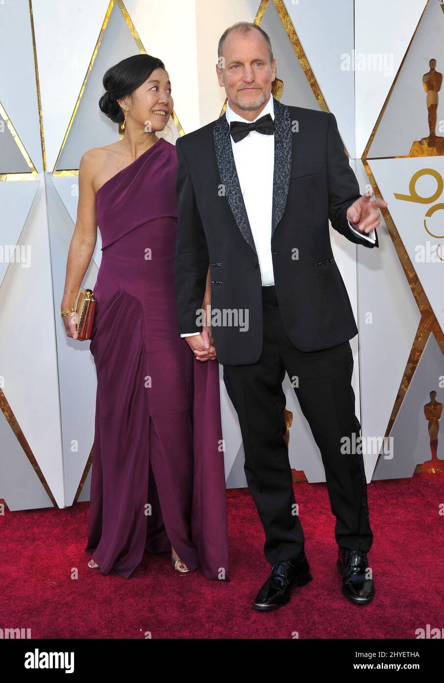 Woody Harrelson assiste aux Academy Awards 90th qui se tiennent au Dolby Theatre Banque D'Images