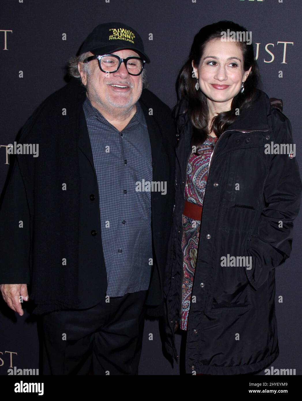 Danny DeVito et Lucy DeVito participent au FX All-Star Party 2018 à New York le 15th mars 2018 Banque D'Images