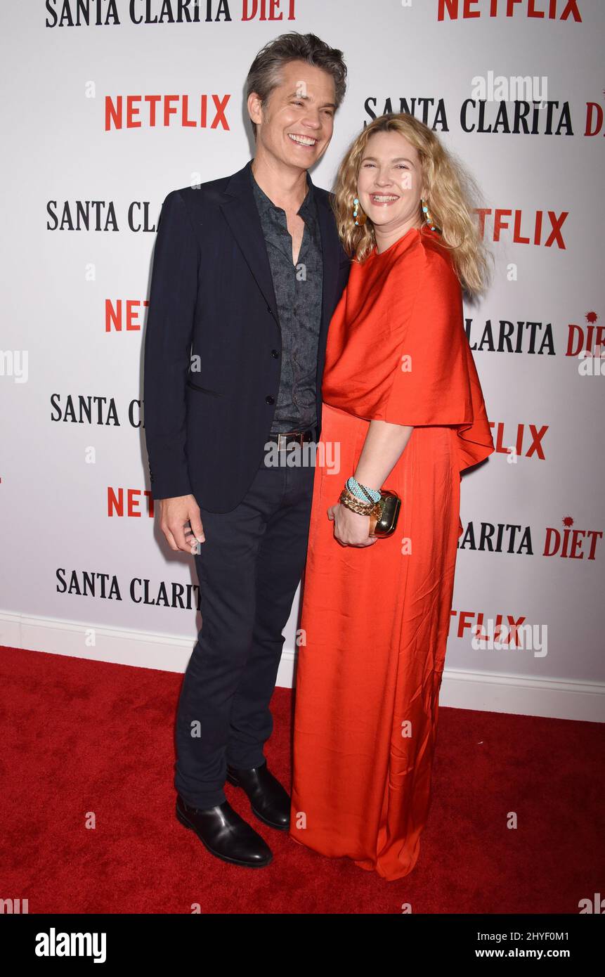 Timothy Olyphant et Drew Barrymore arrivent pour la première saison 2 ...
