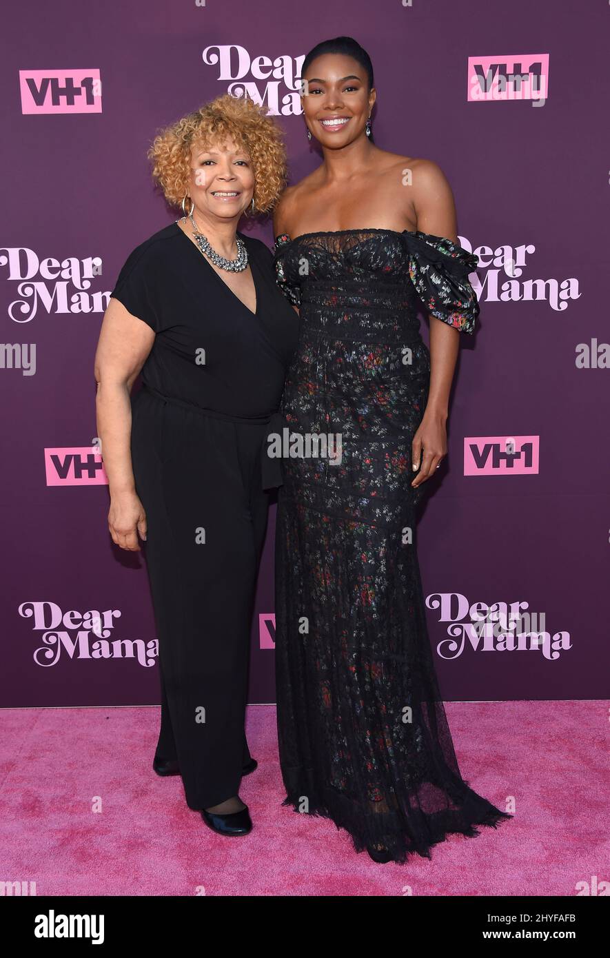 Gabrielle Union et Theresa Union à l'événement annuel « Dear Mama: A Love Letter to Moms » VH1 de 3rd au Théâtre de l'hôtel ACE le 3 mai 2018 à Los Angeles, en Californie. Banque D'Images