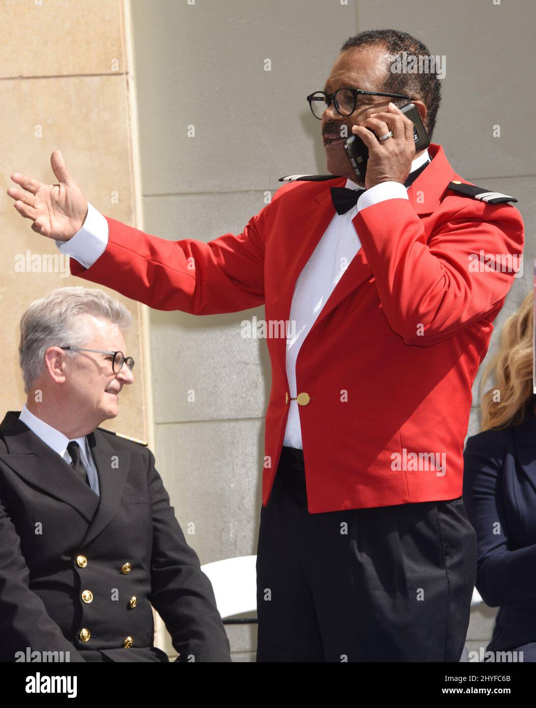 Ted Lange lors des croisières Princess Cruises et de la cérémonie de la plaque d'honneur de la promenade de la renommée d'Hollywood, le 10 mai 2018. Banque D'Images