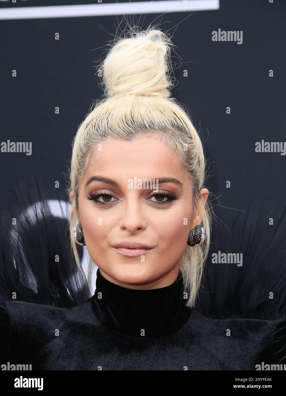 Bebe Rexha au Billboard Music Awards 2018 qui a eu lieu au MGM Grand Garden Arena Banque D'Images