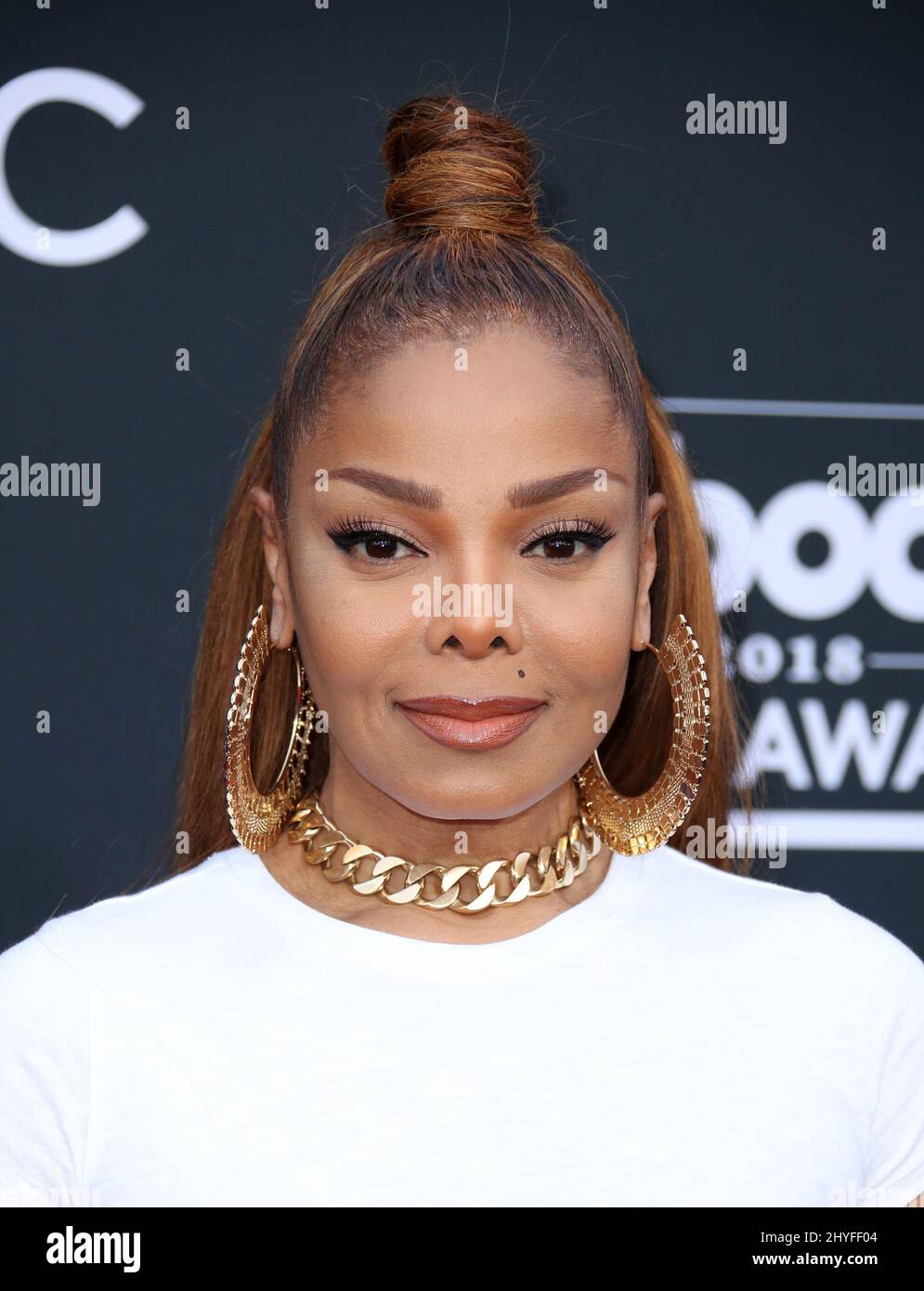 Janet Jackson au Billboard Music Awards 2018, qui a eu lieu au MGM Grand Garden Arena Banque D'Images