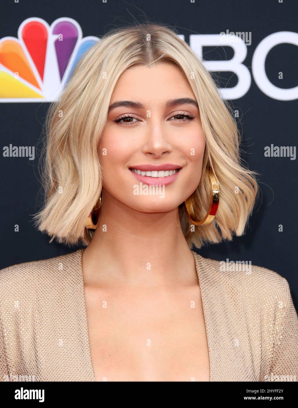 Hailey Baldwin au Billboard Music Awards 2018, qui a eu lieu au MGM Grand Garden Arena Banque D'Images
