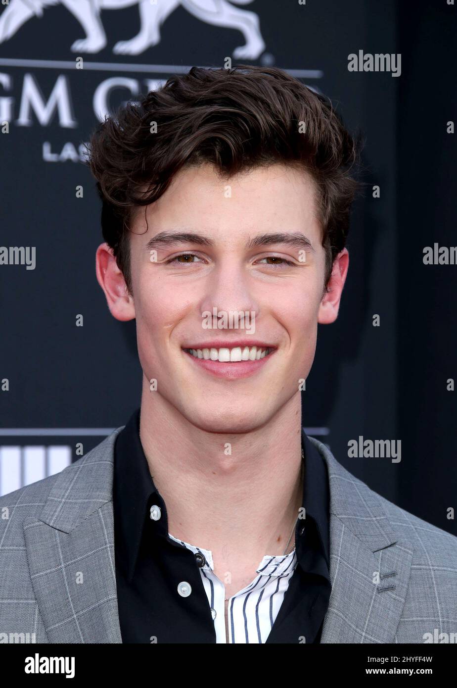 Shawn Mendes au Billboard Music Awards 2018, qui a eu lieu au MGM Grand Garden Arena Banque D'Images