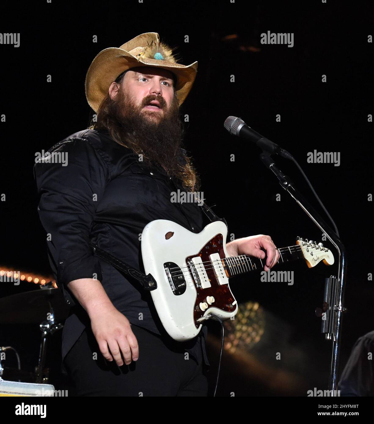 Chris Stapleton participe au concert de nuit CMA Music Fest au Nissan Stadium Banque D'Images