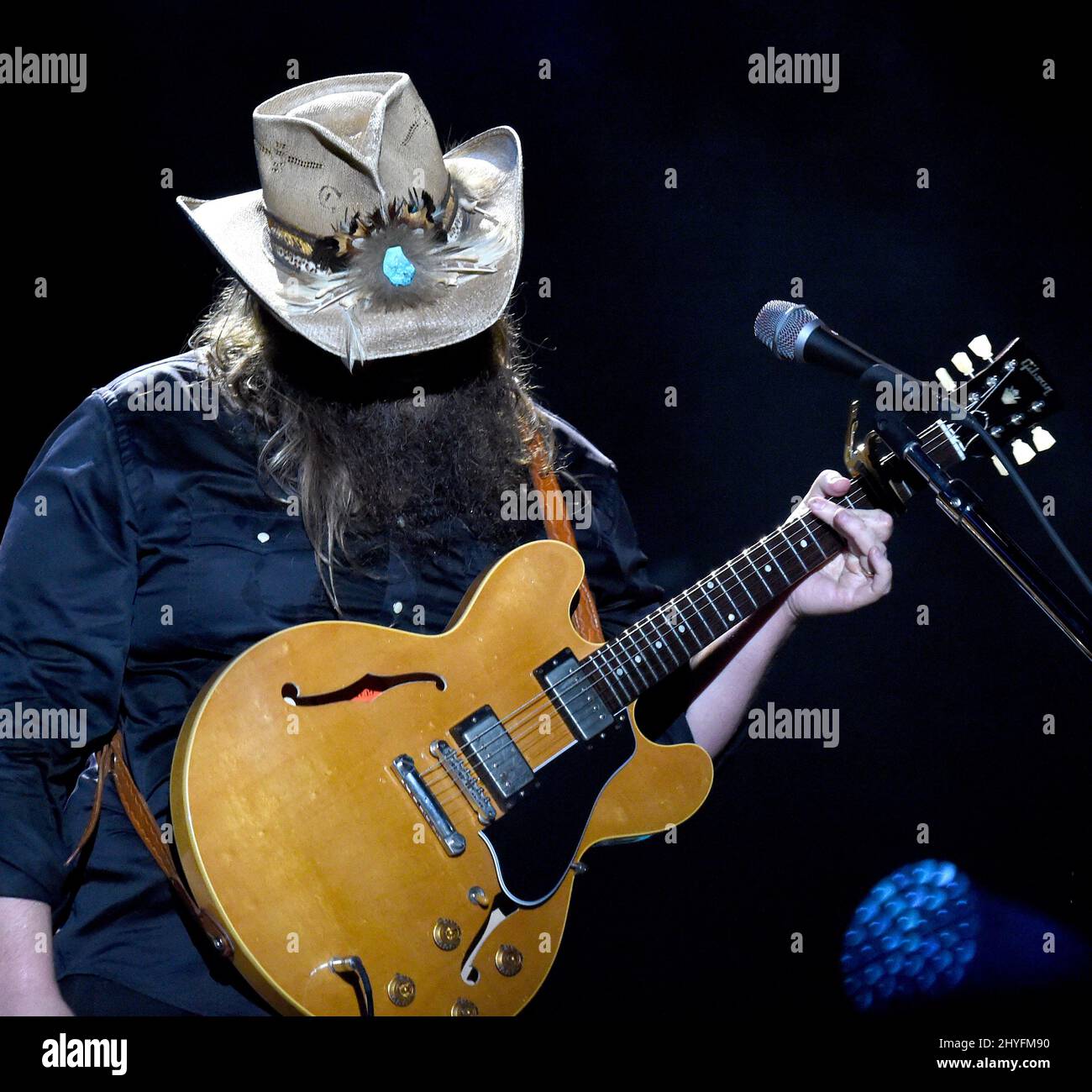 Chris Stapleton participe au concert de nuit CMA Music Fest au Nissan Stadium Banque D'Images