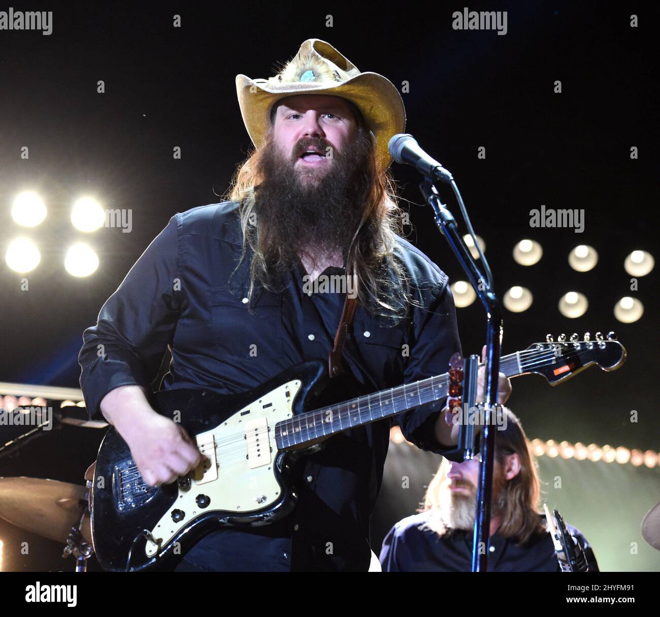 Chris Stapleton participe au concert de nuit CMA Music Fest au Nissan Stadium Banque D'Images